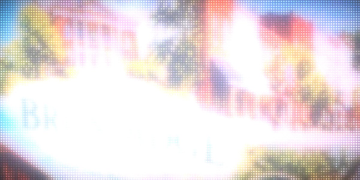 At night without dimming: glare and blur